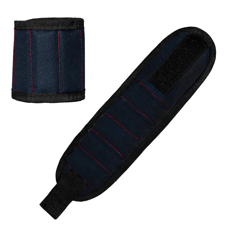 Strong Magnetic Wristband โ Portable Tool Bag for Holding Screws, Nails, Nuts, Bolts, and Drill Bits
